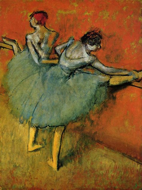 Dancers at the Barre, c.1900 - c.1905 - Edgar Degas - WikiArt.org