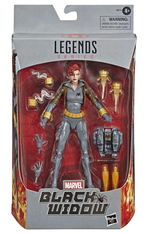 Exclusive Marvel Legends Black Widow Grey & White Costume Comic Figures! - Marvel Toy News