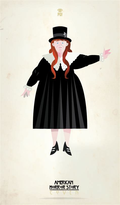 American Horror Story coven minimalist posters on Behance