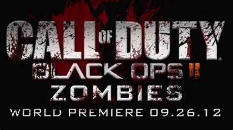 Black Ops II Zombies trailer and details