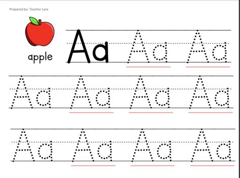 Tracing Letters | Made By Teachers