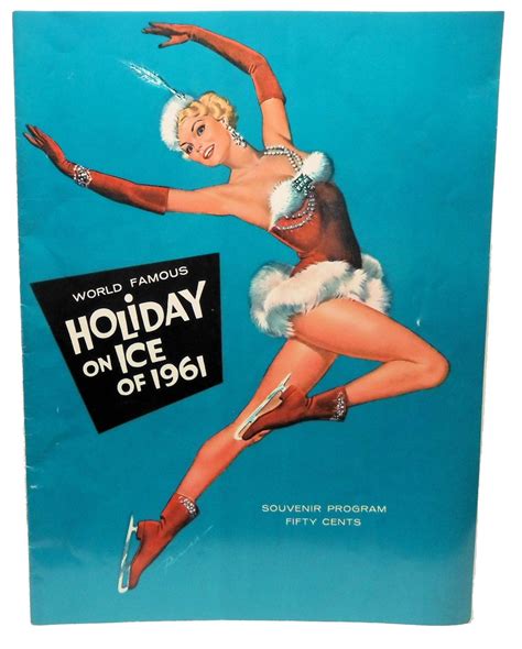 World Famous Holiday on Ice of 1961 SOUVENIR by Rosecitybooks