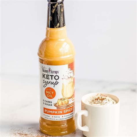 Sugar Free Keto Pumpkin Spice Syrup | Skinny Syrups | Skinny Mixes