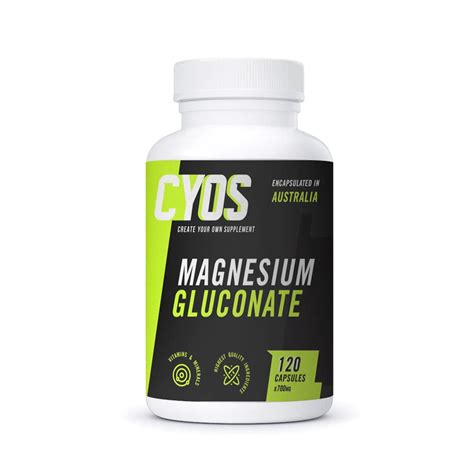 Magnesium Gluconate Capsules · Create Your Own Supplement