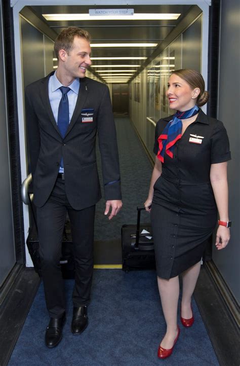 Photos of Flight-Attendant Uniforms Then and Now - Business Insider