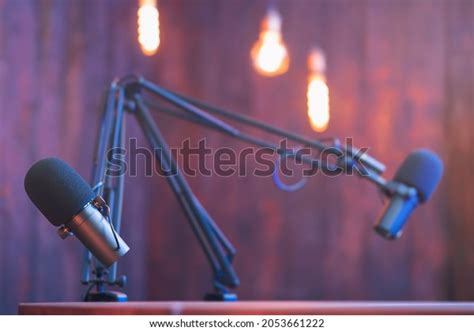 Podcast Studio Soundproofing Youtube Channels Starting Stock Photo ...