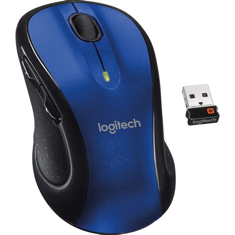 Logitech M510 Wireless Mouse (Blue) 910-002533 B&H Photo Video