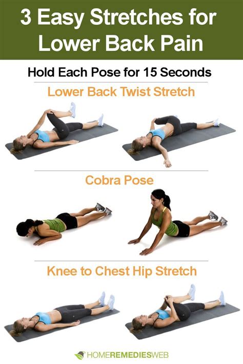 8 Tips for Back Pain Relief | Lower back pain exercises, Treatment for ...
