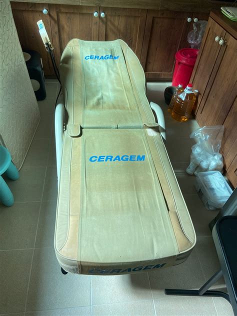 ceragem massage therapy bed, Health & Nutrition, Massage Devices on Carousell