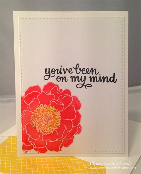 Claire Creates Cards: You've Been On My Mind--PP236