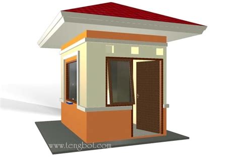 8 Desain Pos Satpam Minimalis dan Modern untuk Rumah Idaman