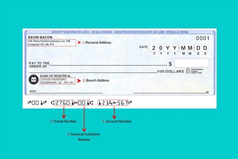 How to Find and Read BMO's Sample Cheques