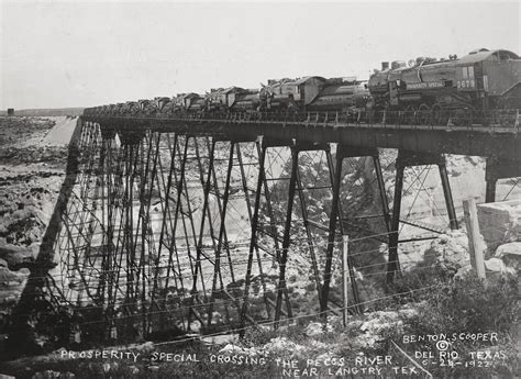 Once the Tallest Span in the U.S., the Pecos High Bridge was a Nerve ...