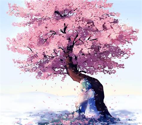 Share(1) - Album on Imgur | Anime cherry blossom, Tree drawing, Tree art