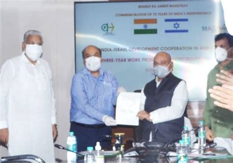 India and Israel sign a three-year work program for cooperation in Agriculture - SMEVENTURE