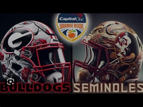 GEORGIA BULLDOGS VS FLORIDA STATE SEMINOLES SCORE PREDICTION FSU AIN'T ...