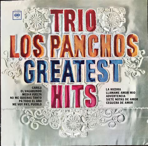 Trio Los Panchos - Trio Los Panchos Greatest Hits (Vinyl) | Discogs