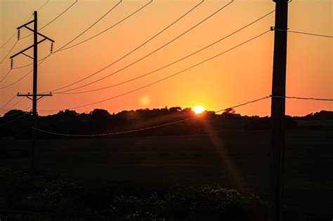 Sunset Power Lines Electricity - Free photo on Pixabay - Pixabay