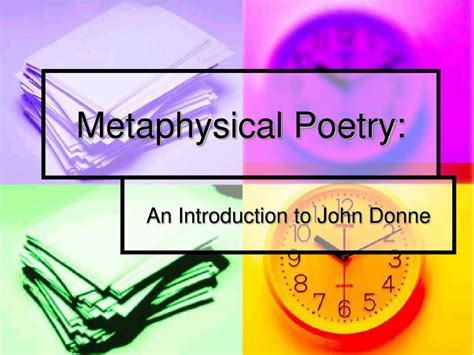 PPT - Metaphysical Poetry: PowerPoint Presentation - ID:209123