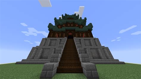 Chinese looking temple Minecraft Map