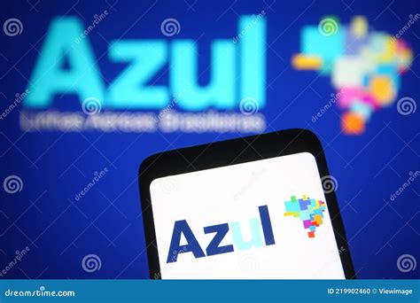 Azul Brazilian Airlines Logo Editorial Image - Image of illustrative ...