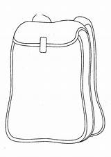 School Bag Coloring Coloring Pages sketch template