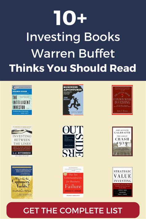 The Essential Warren Buffett Reading List: Complete List of Recommended ...