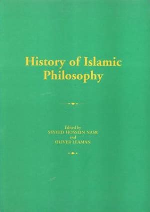 Image: Cover scan of the book "History of Islamic Philosophy"