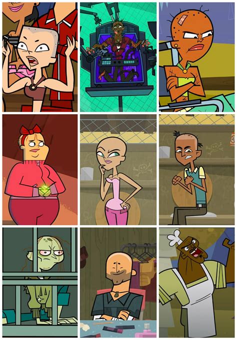 9 Total Drama Characters Who Have Been Bald On The Show : r/Totaldrama