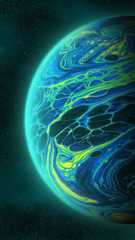 Neon Planets Wallpapers - Wallpaper Cave