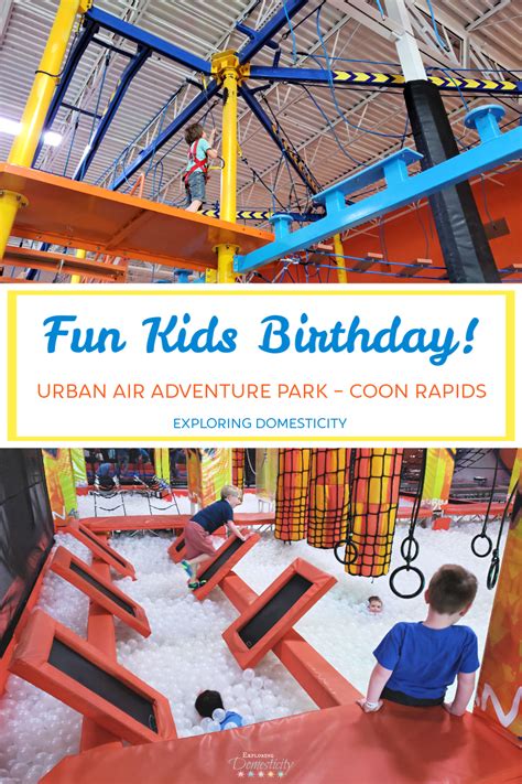 Urban Air Birthday Party - Coon Rapids ⋆ Exploring Domesticity