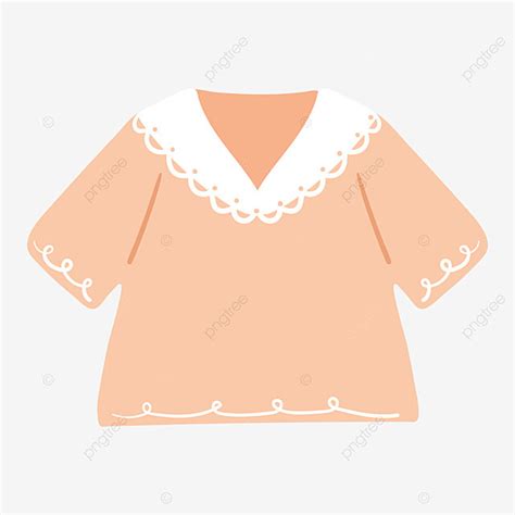 Blouse Girl Vector Hd PNG Images, Cartoon Pink Blouse For Girl Fashion ...