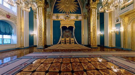 HD wallpaper: Throne Room Grand Kremlin Palace 95320, architecture ...