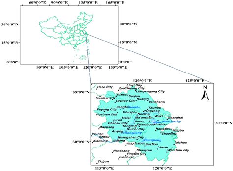 Yangtze River Delta region. | Download Scientific Diagram