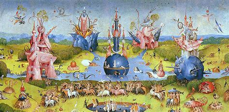 Garden of Earthly Delights by Hieronymus Bosch - galleryIntell