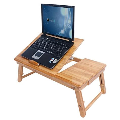 Adjustable Eco-Friendly Bamboo Laptop Desk Sustainable iPad | Etsy