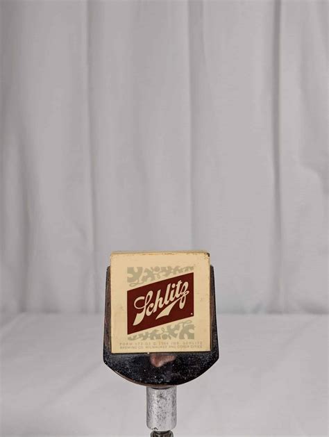 Vintage Schlitz Tap Handle - RainTaps - Umbrellas, Tap Handles, and Beer Gifts