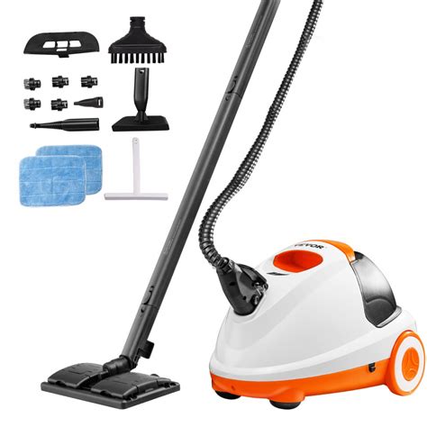 VEVOR Steam Cleaner 23 pcs Accessories 2.5L Tank for Floors Upholstery ...