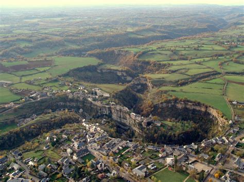 The French Town on the Edge of a Giant Hole