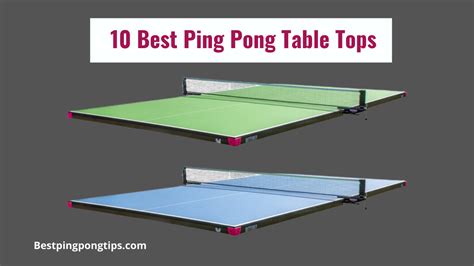 10 Best Ping Pong Table Tops In 2022