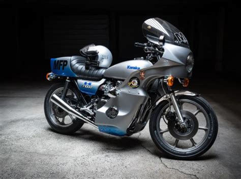 The MAD MAX KAWASAKI KZ1000 is a replica that is shown here ...