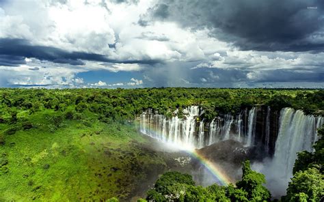 Kalandula Falls, Angola wallpaper - Nature wallpapers - #26074