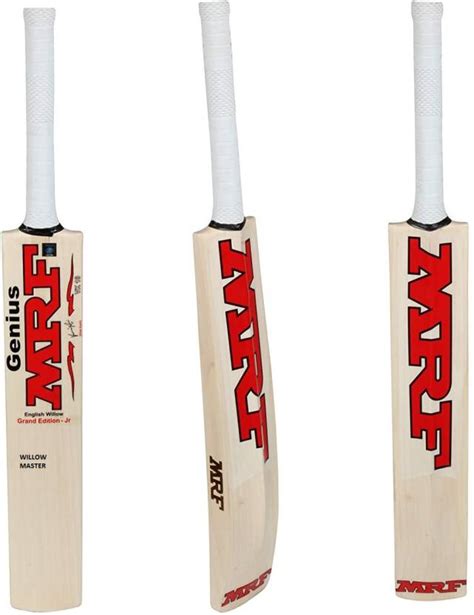 MRF Genius mrf virat kohli English Willow Cricket Bat - Buy MRF Genius ...