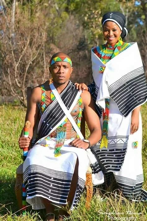 Xhosa Cream Black Traditional Wedding Ensemble | ubicaciondepersonas ...