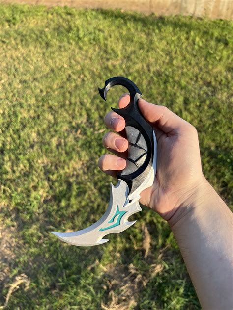 Valorant Reaver Karambit 3D model 3D printable | CGTrader