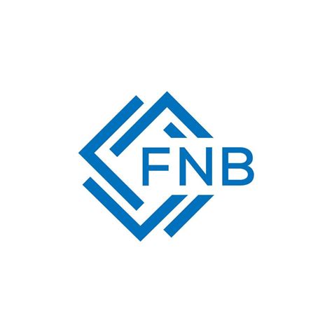 FNB letter logo design on white background. FNB creative circle letter ...