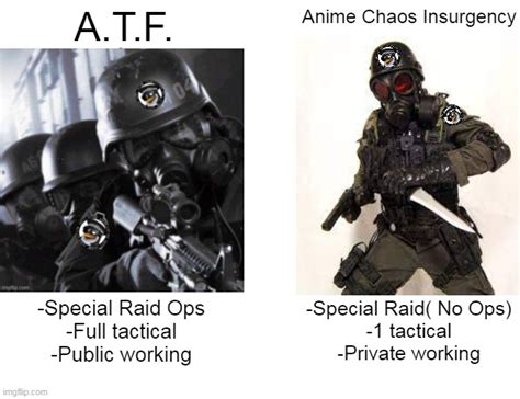 A.T.F.& Anime Chaos Insurgency - Imgflip