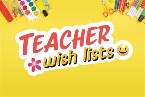 Teacher Wish Lists - 2023 Northern Colorado Teacher Wish Lists | NOCO ...