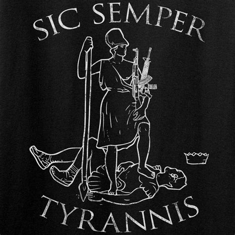 Ladies Sic Semper Tyrannis T-Shirt – Ballistic Ink