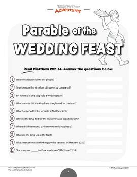 Bible Parable: The Wedding Feast by Bible Pathway Adventures Classroom